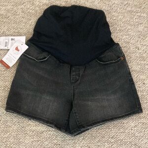 Midi Maternity Jean Shorts - Isabel Maternity by Ingrid & Isabel Size 2 NWT